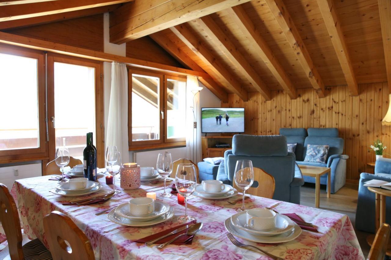 Monte Rosa Taesch, Apartments Mit Wellness Bereich Täsch Exterior foto