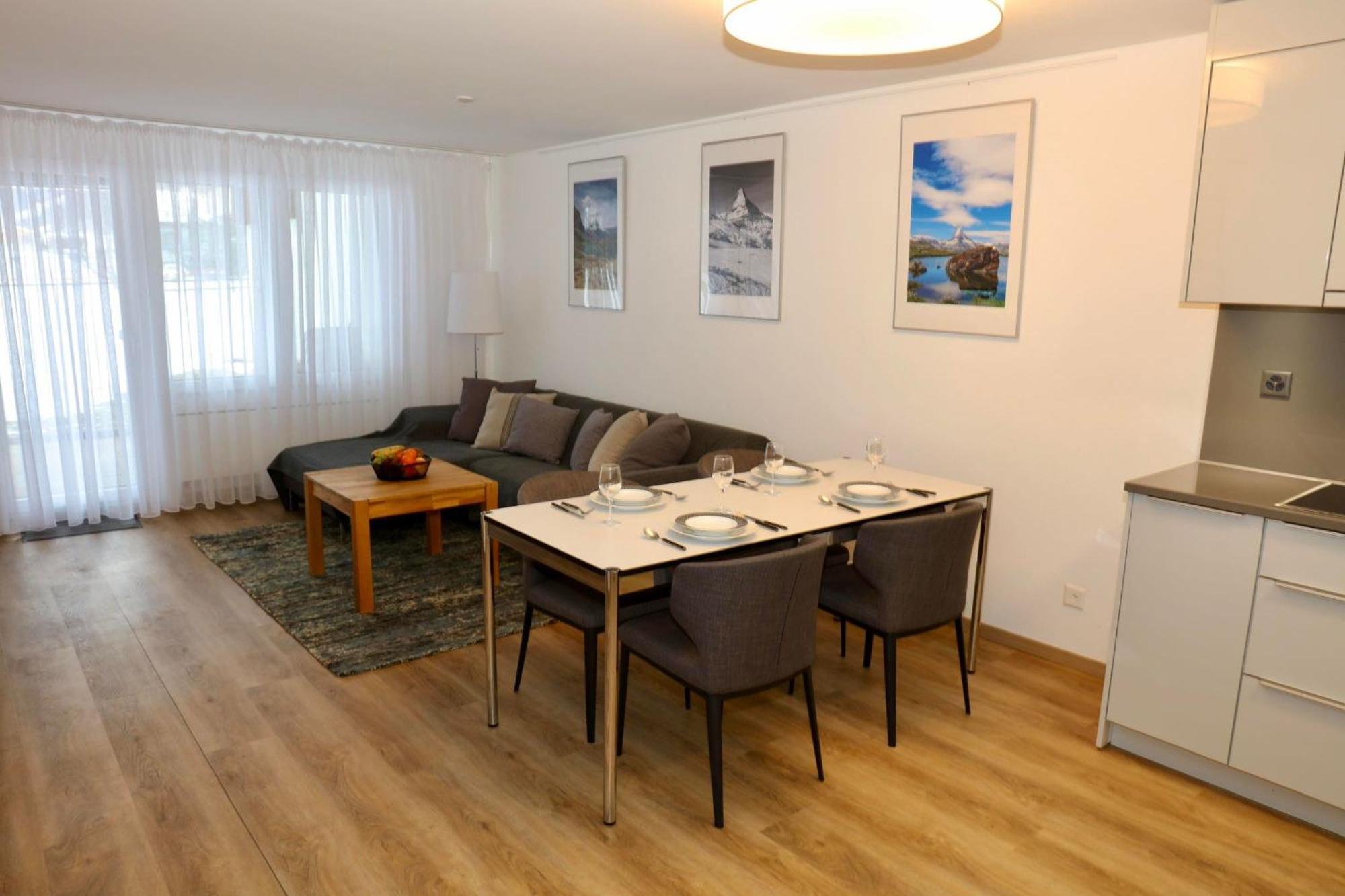 Monte Rosa Taesch, Apartments Mit Wellness Bereich Täsch Quarto foto