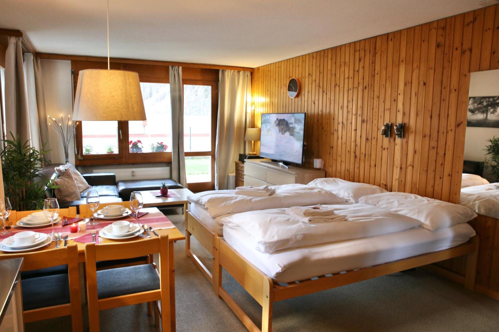 Monte Rosa Taesch, Apartments Mit Wellness Bereich Täsch Exterior foto
